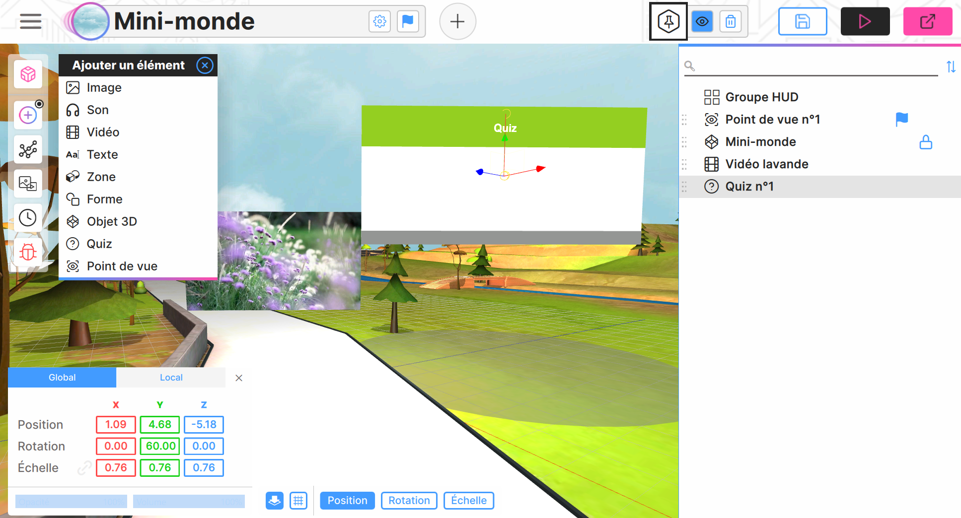 A quoi sert le groupe hud head up display speedernet sphere